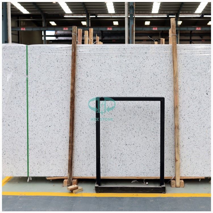 Alpin White Terrazzo Stone