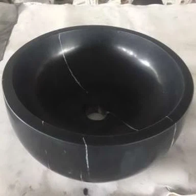 سینک مرمر سیاه مارکینا