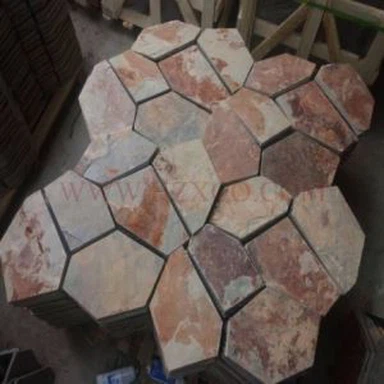 کاشی کاغذ دیوانه زنگ زده زنگ زده