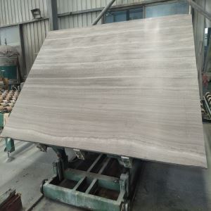 اسلب سنگ مرمر سفید چوبی