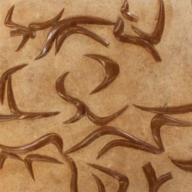 الگوی CNC مرمر زرد