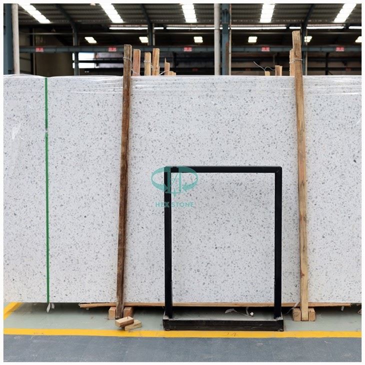 Alpin White Terrazzo Stone
