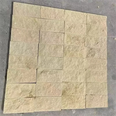 سنگفرش ماسه سنگ زرد